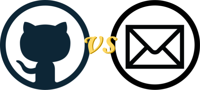 Github Vs Email - Github (650x294)