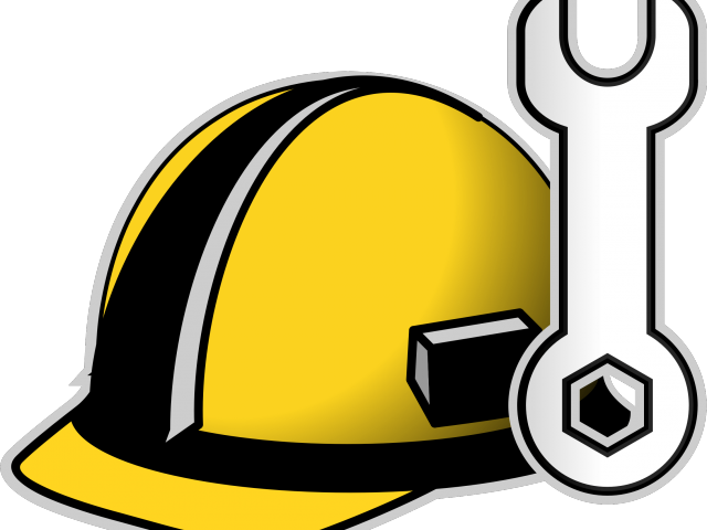 Electrical Clipart Border - Hard Hat Clip Art (640x480)