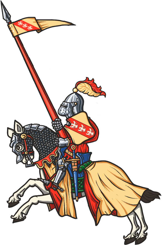 Arms Of Frederick I, Count Of Vaudémont, Displayed - Cartoon (720x1100)
