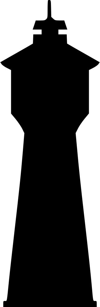 Tower Castle Middle Ages Comments - Silhouette (322x980)