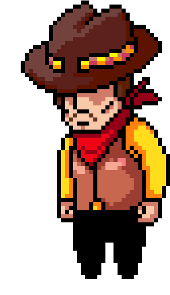 540 X 624 7 - Mother 3 Flint Sprite (540x624)