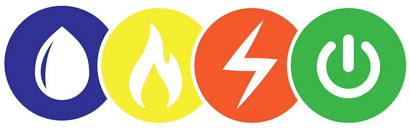 Delivering Multi Utilities From A Single Source - Water Gas Electric Icon (800x270)