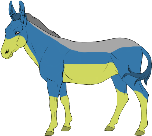 The Drabardi Donkey - Mane (616x553)