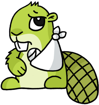 Hurt Clipart 55150 - Golf Cartoon Characters Transparent (400x400)