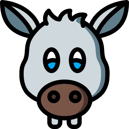 Donkey Free Icon - Donkey Free Icon (512x512)