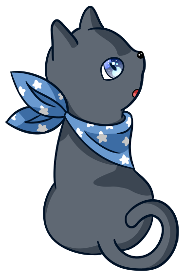 Bandana Catty By Cinderheart999 - Cartoon (600x600)