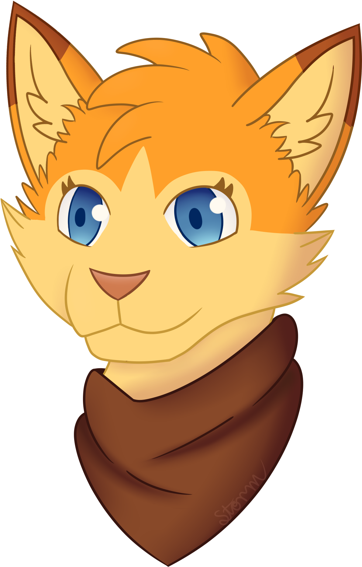 Mango's Bandana - Cartoon (1416x1931)