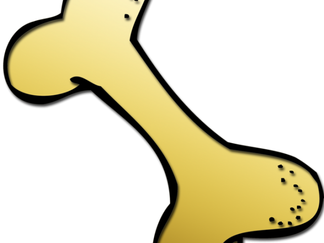 Bone Clipart Puppy Bone - Dog Bones (640x480)