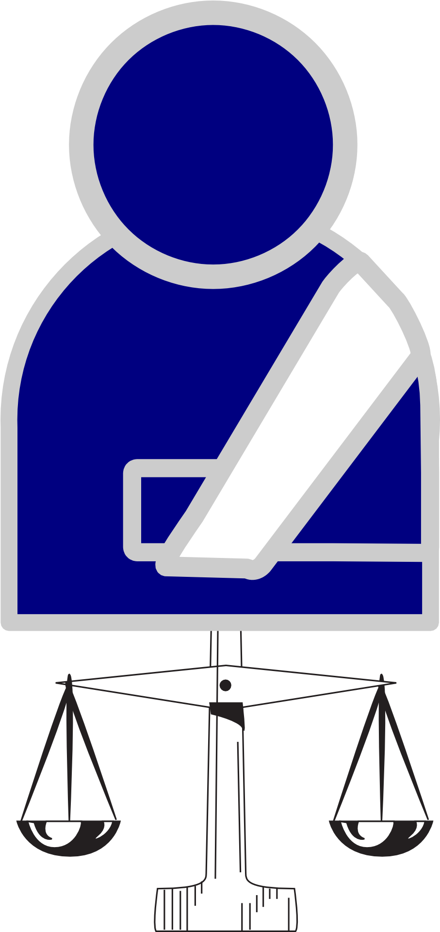 Personal Injury Lawyer Clip Art - Lawyer Clipart (960x1920)