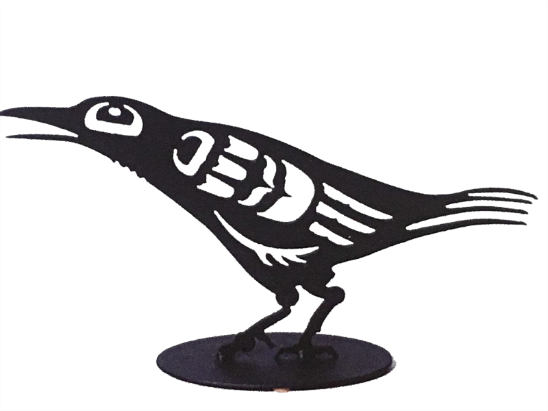 Nations Baby Crow Made In Canada Gifts - First Nations Raven Design (800x600)