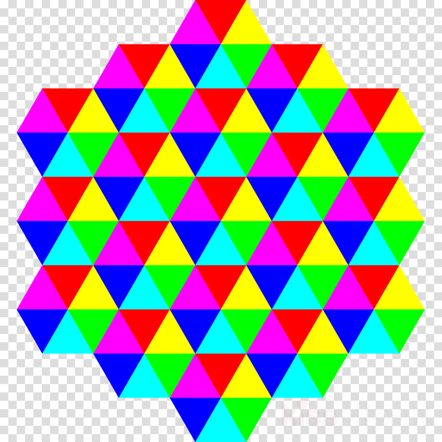 Tessellation Art Clipart Tessellation Hexagonal Tiling - Tessellation Triangle And Square (900x900)
