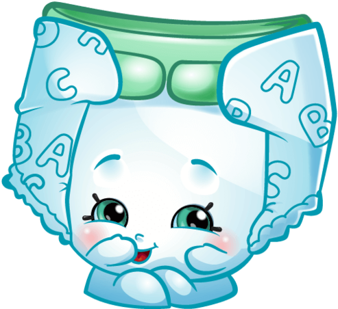 Nap Transparent Background - Baby Shopkins Characters (558x480)