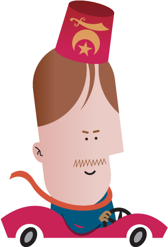 Sliver Screen Icons, Vero Beach Marching Band & Skaters - Illustration (500x500)