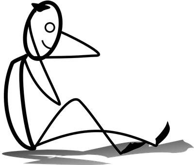 Week Two - Day Four - Powerlifting - Squats And Legs - Stick Figure Doing Sit Ups (638x340)