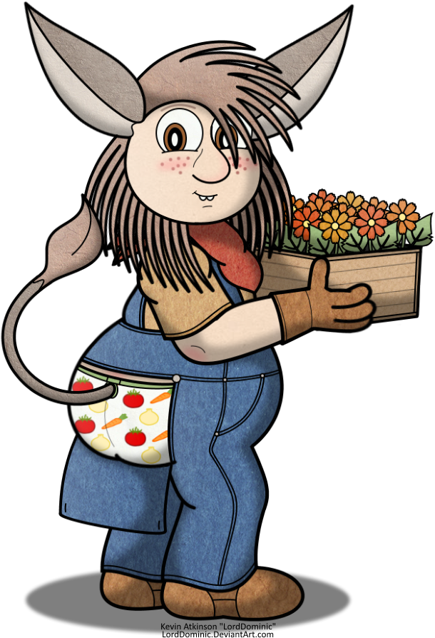 Dawson The Donkey-boy By Lorddominic - Cartoon (620x900)