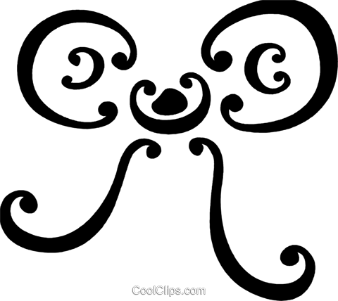 Decorative Floral Elements Royalty Free Vector Clip - Decorative Floral Elements Royalty Free Vector Clip (480x428)