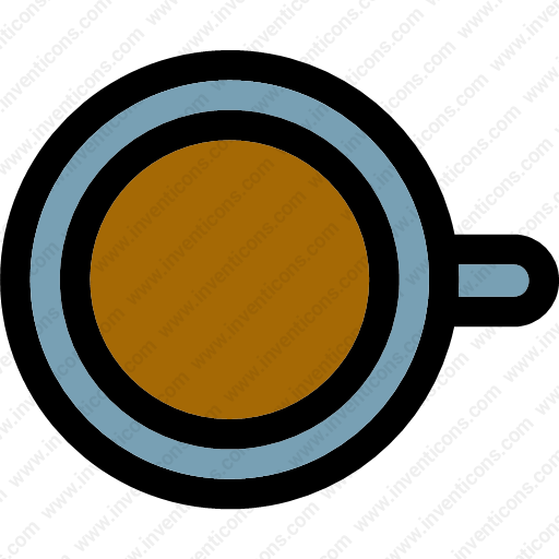 Coffee Cupcoffee Shop Hot Food And Drink - Circle (512x512)