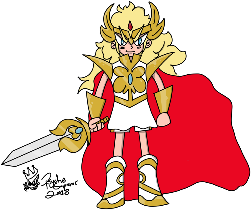 For The Honor Of Greyskull By Emperorpsycho - Cartoon (894x894)