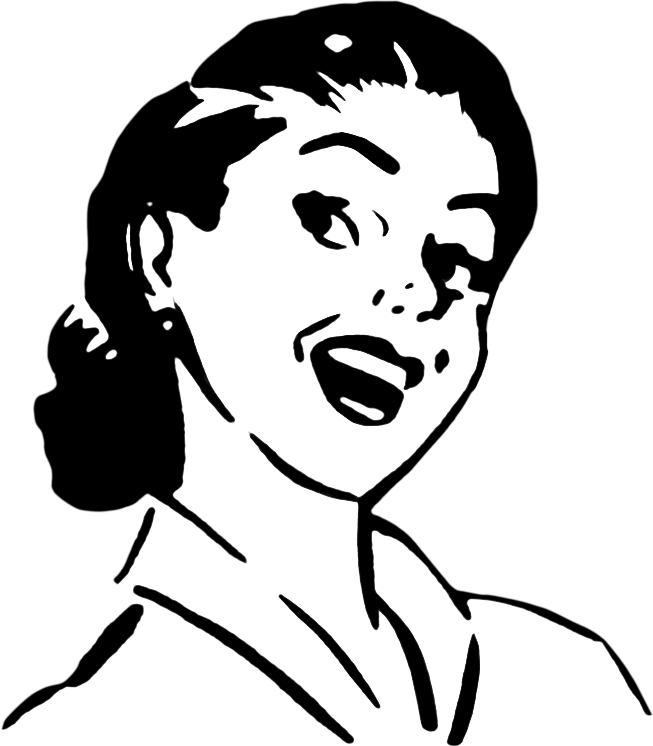 Anyway Again, Hey, Clip Art Lady She Has A Sassy Attitude - Anyway Again, Hey, Clip Art Lady She Has A Sassy Attitude (653x746)