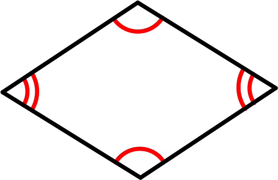 File - Rhombus Definition - Svg - Diagram Of A Rhombus (1024x717)