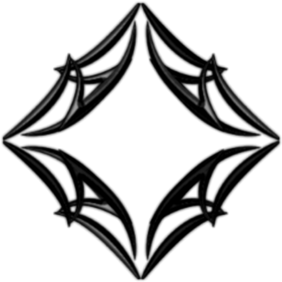 Rhombus Rombo Diamond Tribal Frame Marco Artistic Artís - Black And White Plate Designs (1024x1037)