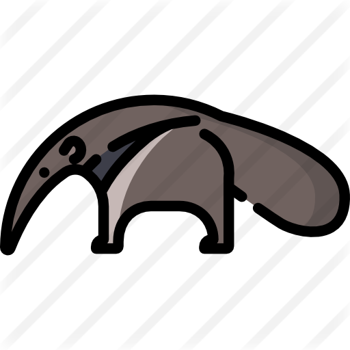 Anteater Free Icon - Illustration (512x512)
