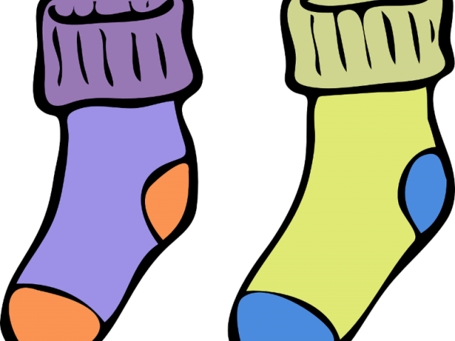 Socks Clipart Used - Socks Clipart Transparent Background (640x480)