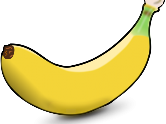 Banana Pudding Clipart Peeled - Banane Clip Art (640x480)