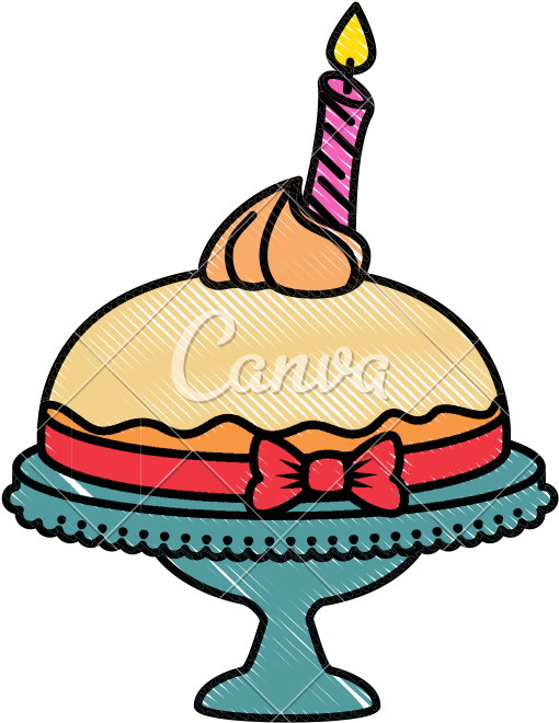 Delicious Pudding With Candle - Delicious Pudding With Candle (800x800)