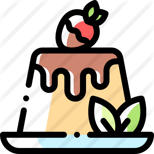 Pudding Free Icon - Pudding Free Icon (512x512)