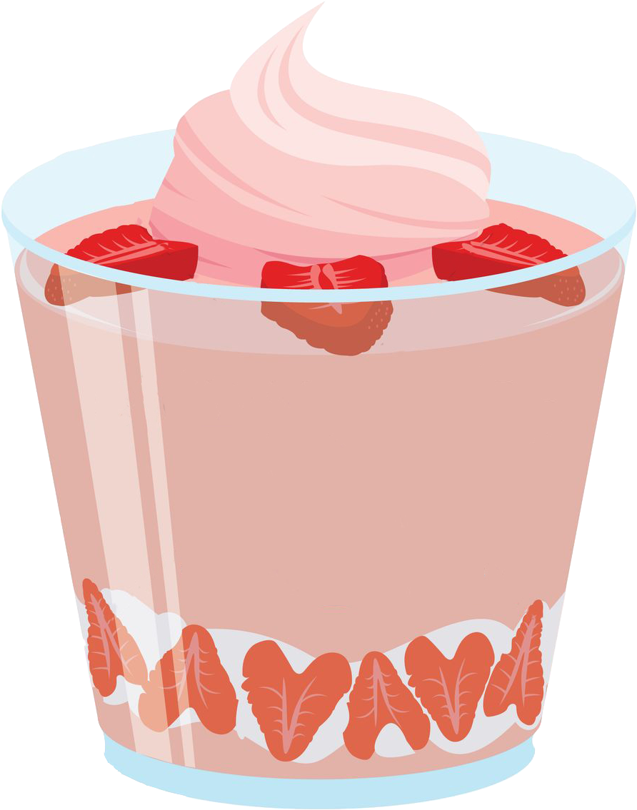As You Can See That Those Images Are Not Consistent - Pudding Cup Clipart (1300x1300)