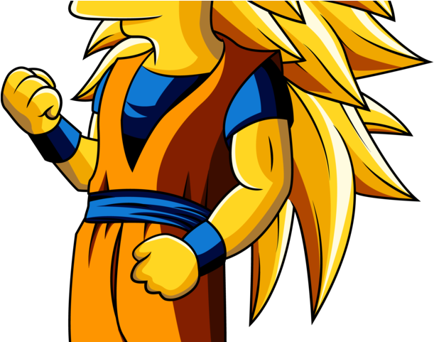 Bart Simpson Clipart Drake - Bart Simpson As Goku (640x480)