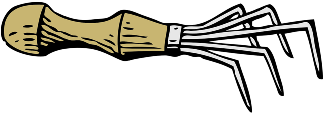 320 × 160 Pixels - Hand Rake Clipart (640x320)