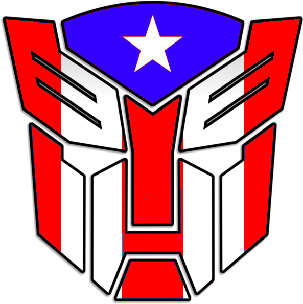 Autobots Puerto Rico By Condemv2 - Transformers Logo Coloring Pages (600x600)