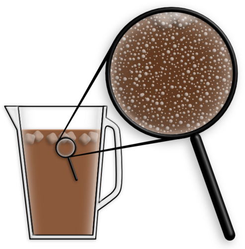 Crushed Creamy Dropletpng - Frappé Coffee (500x500)