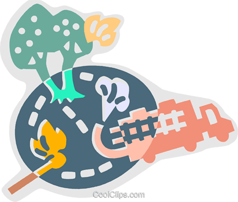 Forest Fires Royalty Free Vector Clip Art Illustration - Forest Fires Royalty Free Vector Clip Art Illustration (480x407)