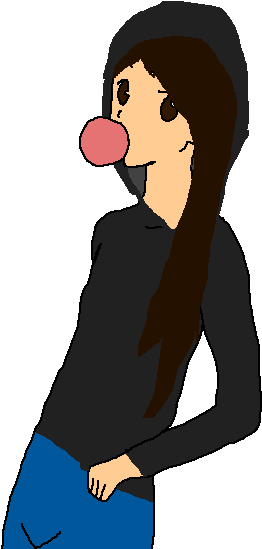 Chewing Gum - Illustration (373x584)