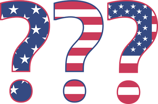 Some Americans Confused By Protesting Women - Usa Question Mark (518x340)