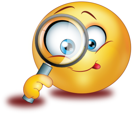 Inspector Magnifying Glass Emoji Animated Confused - Emoji With Magnifying Glass (512x512)