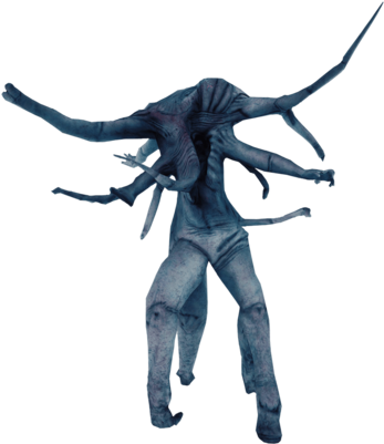 Forest Of The Blue Skin - Blue Armsy The Forest (400x400)