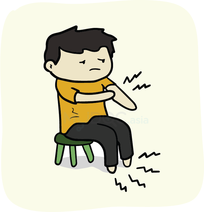 The Nightmares Following Diabetes - Sitting (702x729)