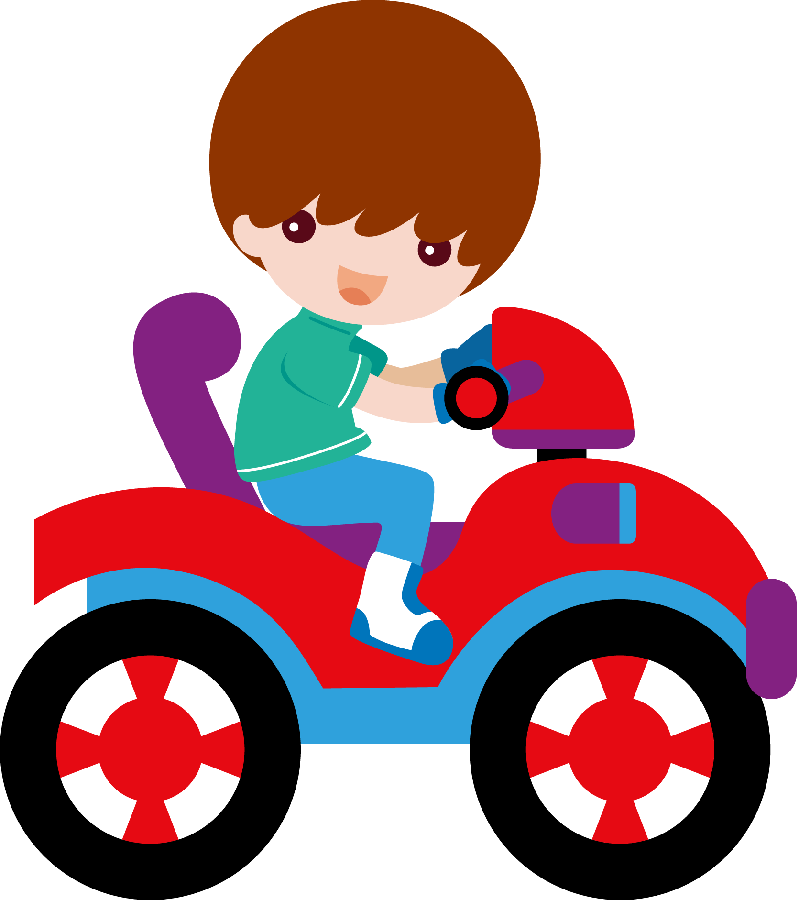 Boy Art Transportation, Clipart Boy, Scrapbook Pages, - Danim Falcao Minus (799x900)