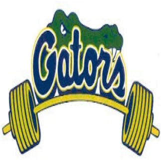 Beau Chene "iron Gators" Powerlifting - Illustration (400x400)