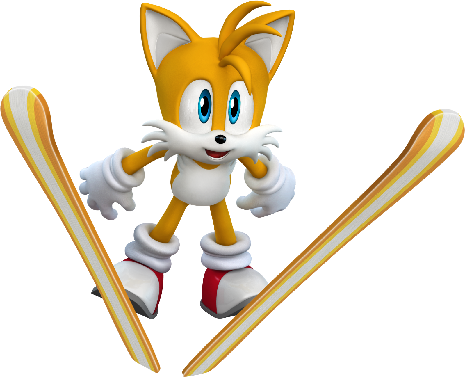 Mario & Sonic At The Olympic Winter Games - Mario And Sonic At The Olympic Winter Games Tails (1635x1317)