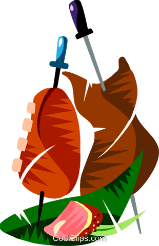 Churrasco Brazilian Barbecue Royalty Free Vector Clip - Vetor Churrasco Png (310x480)