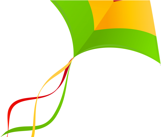 Kite Clipart Flying High - Kite Clipart Flying High (640x480)