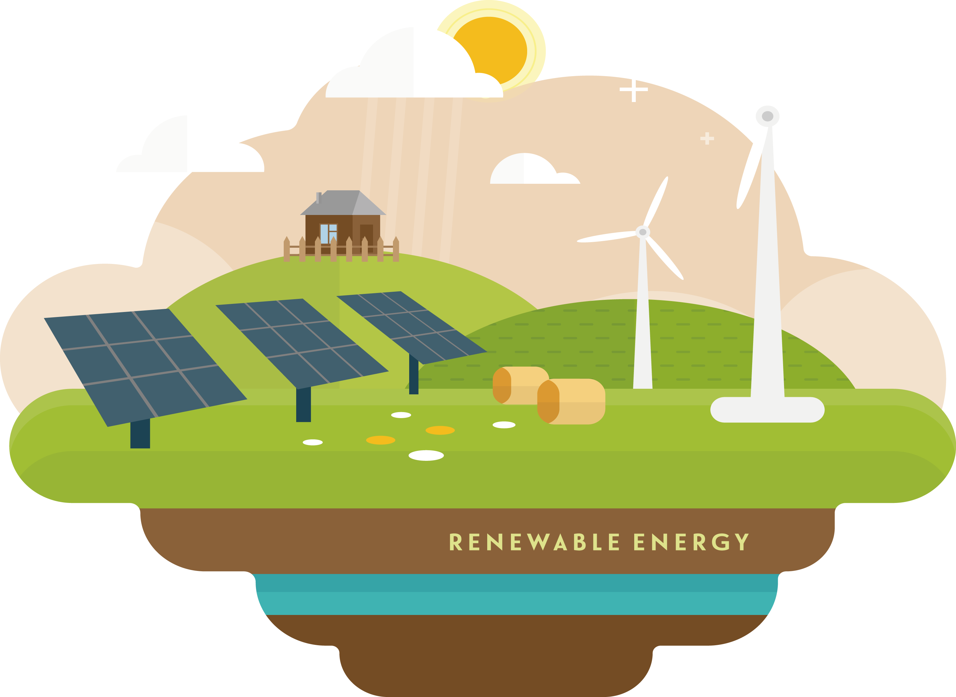 3063 X 2234 5 0 - Cartoon Renewable Energy (3063x2234)