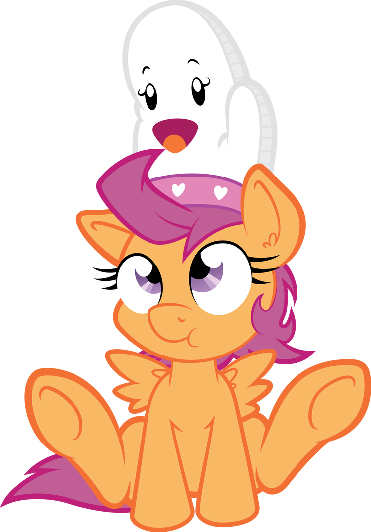 Scootaloo's Oven Mit By Xhazxmatx - Cartoon (747x1070)