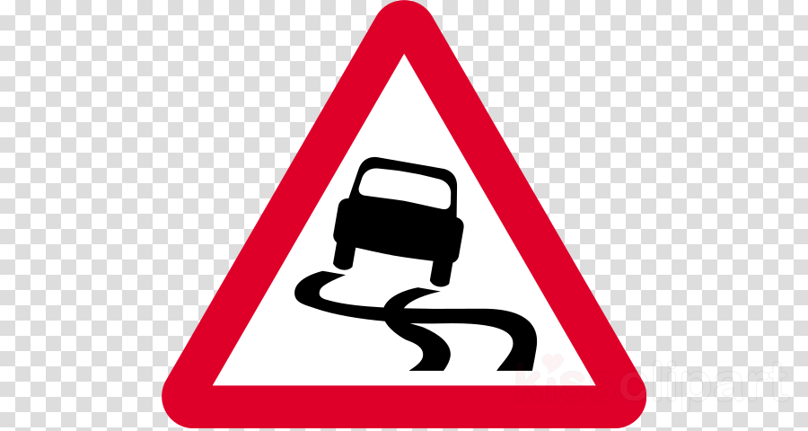 Slippery Road Sign Clipart Road Signs In Singapore - Road Sign Slippery Road (900x480)