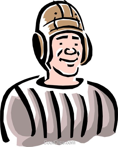 Old-fashioned Football Player Royalty Free Vector Clip - Old-fashioned Football Player Royalty Free Vector Clip (387x480)